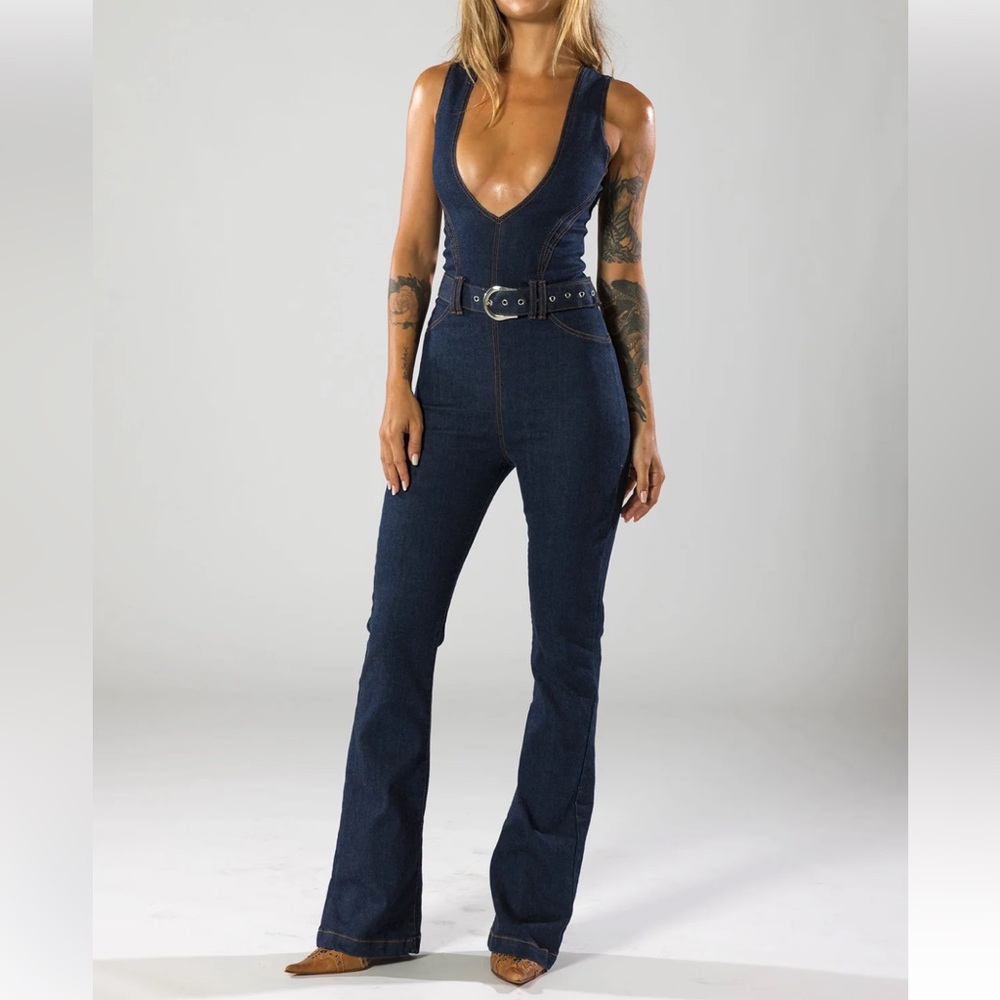 Revice denim jumpsuit